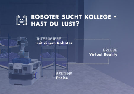 Towards entry "Invitation: Take part in an interactive VR experiment with a robot on 27.8. and 3.9. at JOSEPHS in Nürnberg"