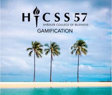 Towards entry "Call for Papers: Gamification Minitrack at the 57th Hawaii International Conference on System Science"