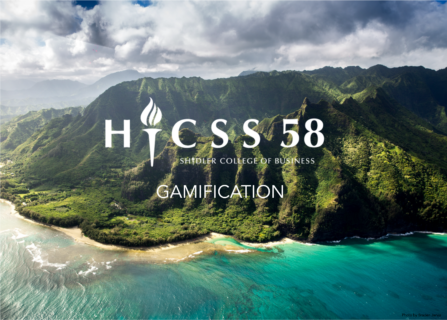 Towards entry "Call for Papers: Gamification Minitrack at the 58th Hawaii International Conference on System Science"